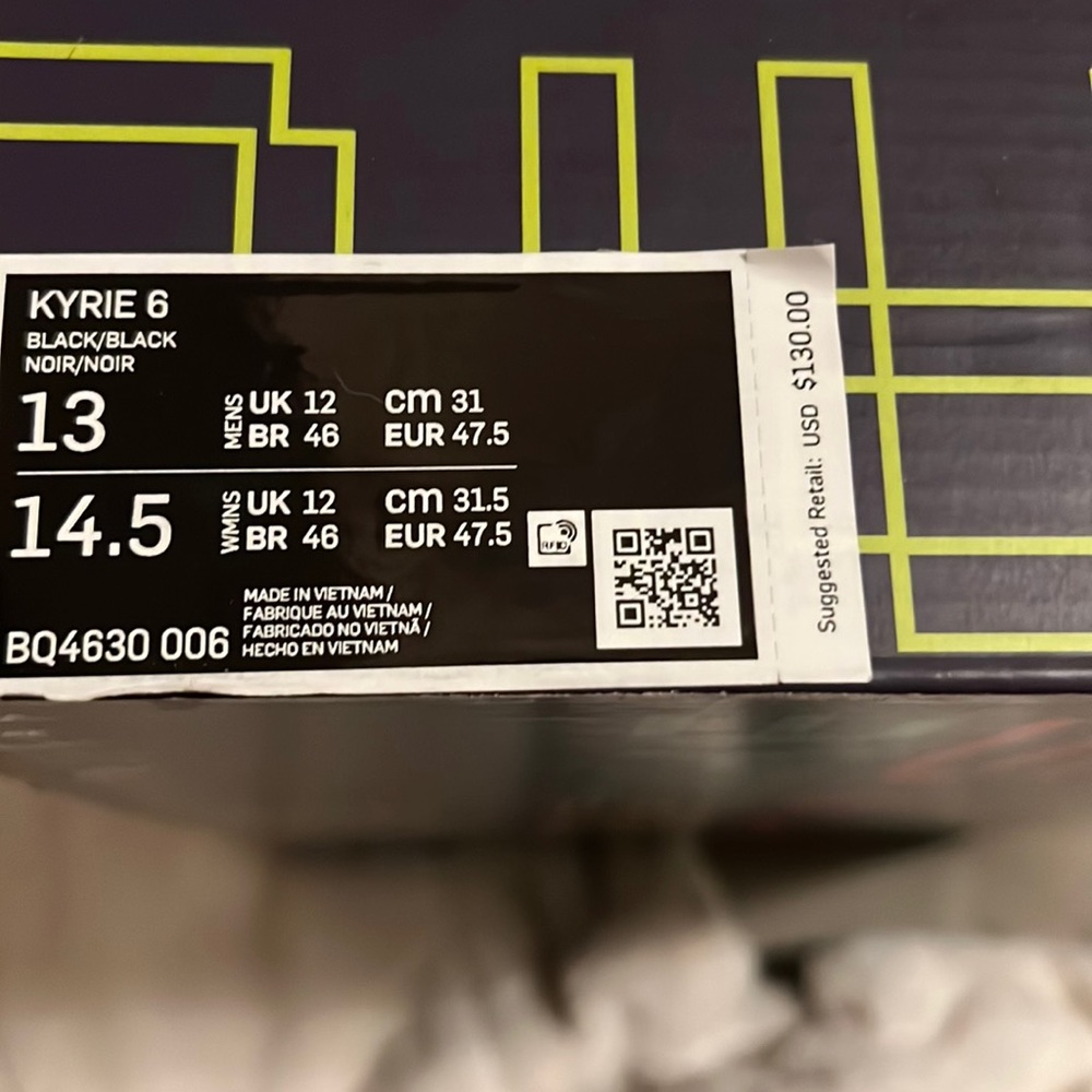 Clean shoes in box